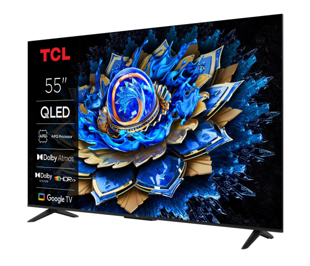 TCL 55T69C 55" QLED 4K Google TV Dolby Atmos Dolby Vision HDMI 2 - 1579856 - zdjęcie 3